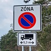 Zákaz parkovania kamiónov a firemných dodávok